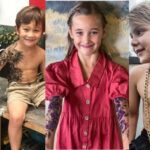 Artista que tatuou crianças explicou o verdadeiro motivo: importante para elas